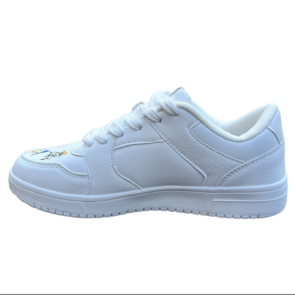 NEW / NEVER WORN Disney Mickey Mouse & Friends White Low-Top Sneaker Women’s  7 - Picture 6 of 9